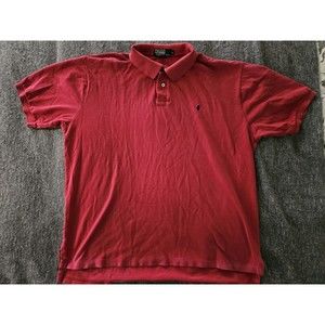 Polo Ralph Lauren Vintage Beautifully Faded Single Stitched Golf Mens Size XL